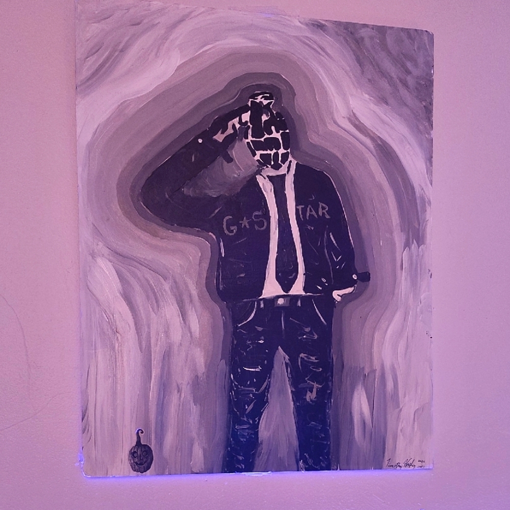 Banksy tribute painted by me